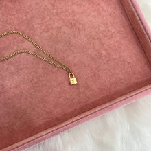 Load image into Gallery viewer, Authentic Louis Vuitton Pendant Lock- Reworked Necklace