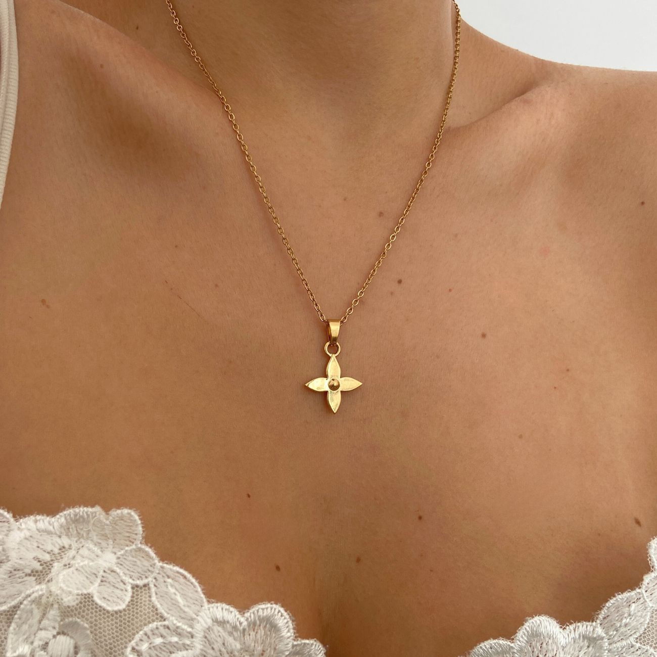Authentic Louis Vuitton Pendant Reworked Necklace
