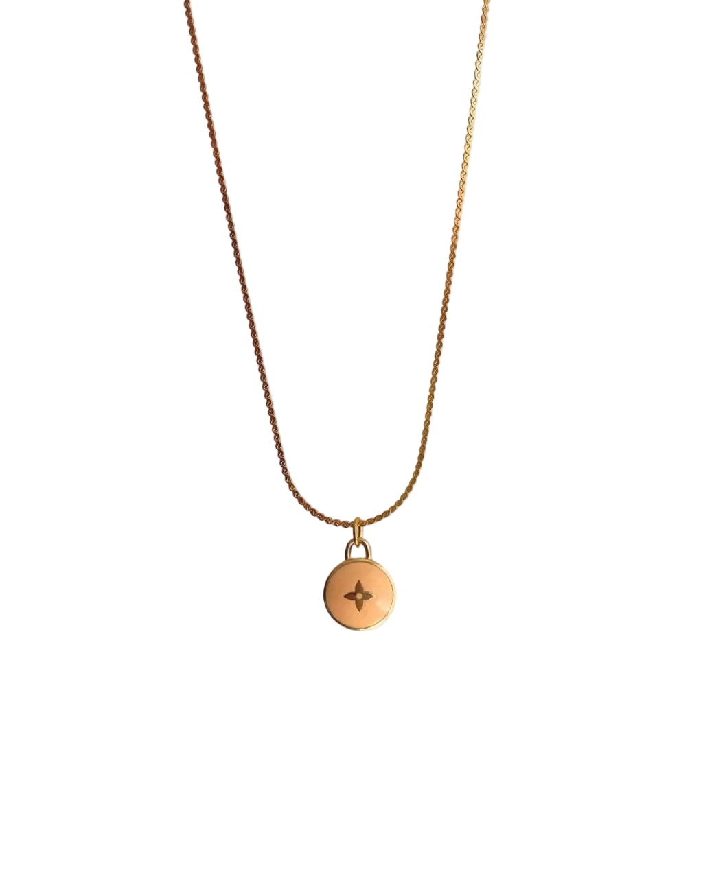 Authentic Louis Vuitton Pendant Pastilles -Reworked Necklace