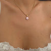 Authentic Louis Vuitton Purple Pendant- Necklace