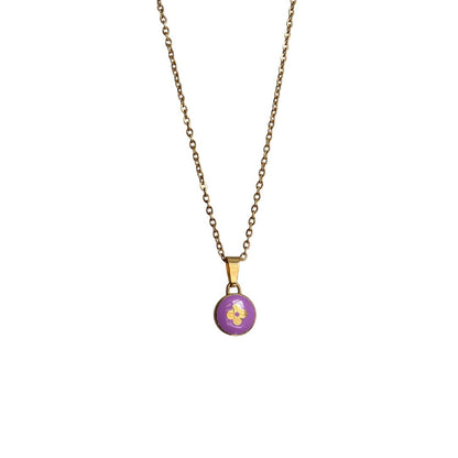 Authentic Louis Vuitton Rosewood Pendant- Reworked Necklace
