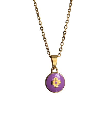 Authentic Louis Vuitton Rosewood Pendant- Reworked Necklace