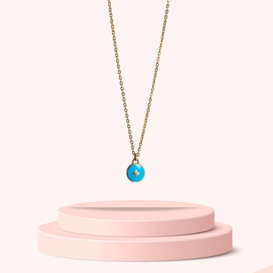 Authentic Louis Vuitton Sapphire Blue Pendant Pastilles