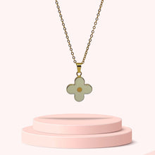 Load image into Gallery viewer, Authentic Louis Vuitton White Pendant- Reworked Necklace