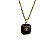 Load image into Gallery viewer, Authentic Louis Vuitton Big Brown Pendant-Repurposed Necklace