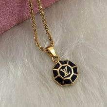 Load image into Gallery viewer, Authentic Louis Vuitton Medium Brown Pendant-Repurposed Necklace