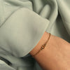 Authentic Mini Dior CD pendant -Repurposed Bracelet