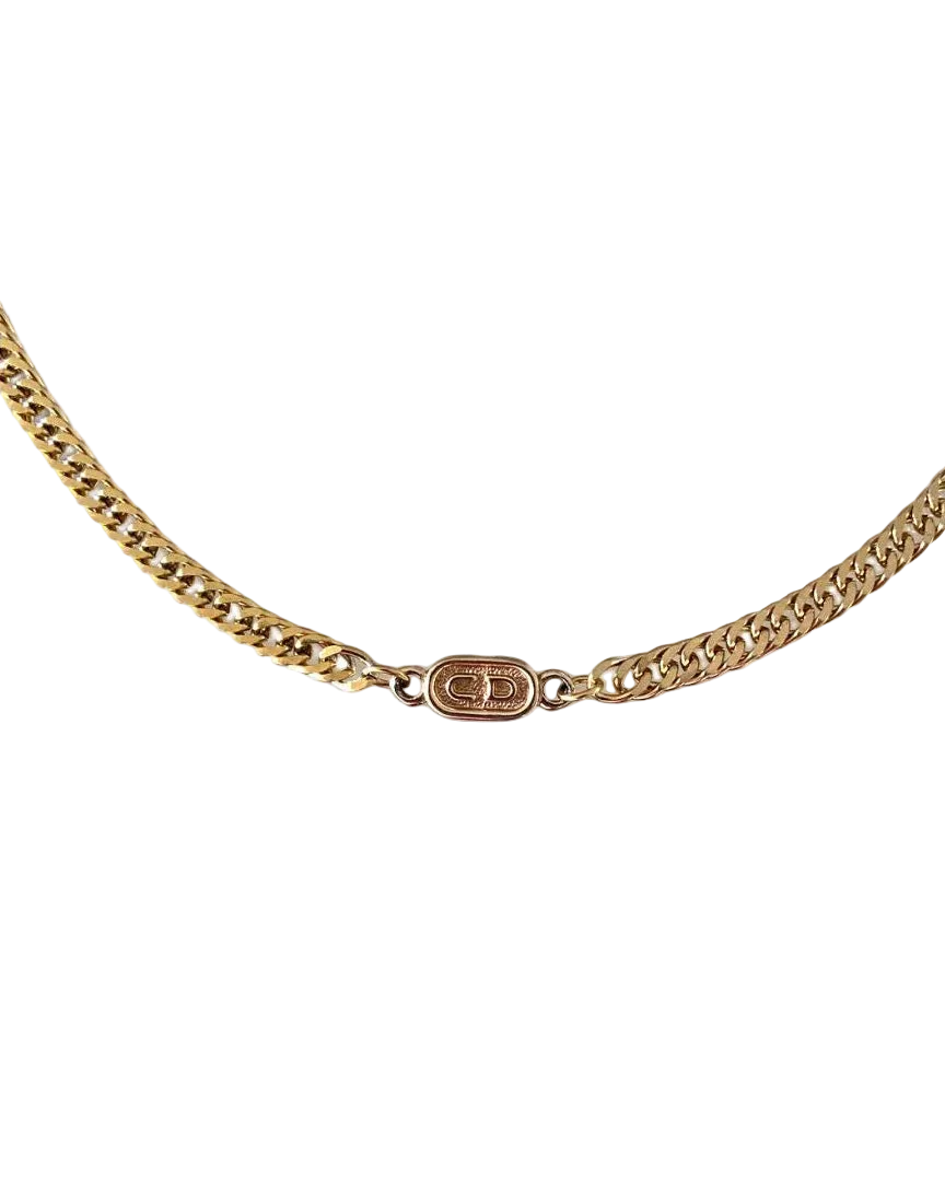 Authentic Mini Dior pendant- Reworked Choker