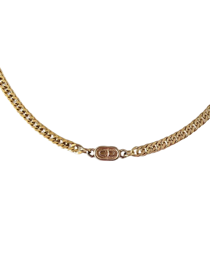 Authentic Mini Dior pendant- Reworked Choker