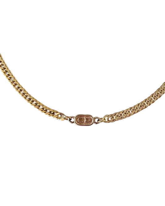 Authentic Mini Dior pendant- Reworked Choker