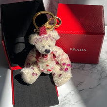 Load image into Gallery viewer, Authentic Prada Bear Keychain with Box