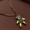 Authentic Prada Blue Bear -Reworked Necklace Gift edition