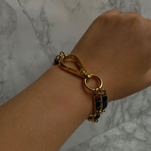 Load image into Gallery viewer, Authentic Prada Clasp Charm - Repurposed Bracelet