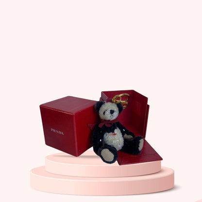 Authentic Prada Cupid Bear Keychain with Box