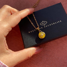Load image into Gallery viewer, Authentic Louis Vuitton Green Pear Pendant Pastilles- Necklace
