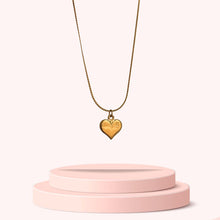 Load image into Gallery viewer, Authentic Louis Vuitton Heart Pendant- Reworked Necklace