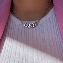 Load image into Gallery viewer, Authentic Dior Spellout Repurposed Necklace/ Bracelet