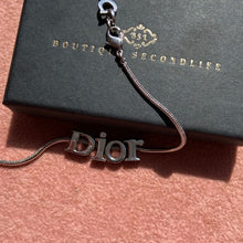 Load image into Gallery viewer, Authentic Dior Spellout Repurposed Necklace/ Bracelet