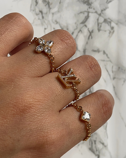 Authentic Louis Vuitton Ring Lady icon Ring