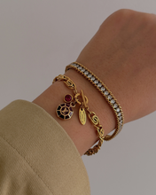 Load image into Gallery viewer, Authentic Louis Vuitton Brown Pendant-Repurposed Bracelet