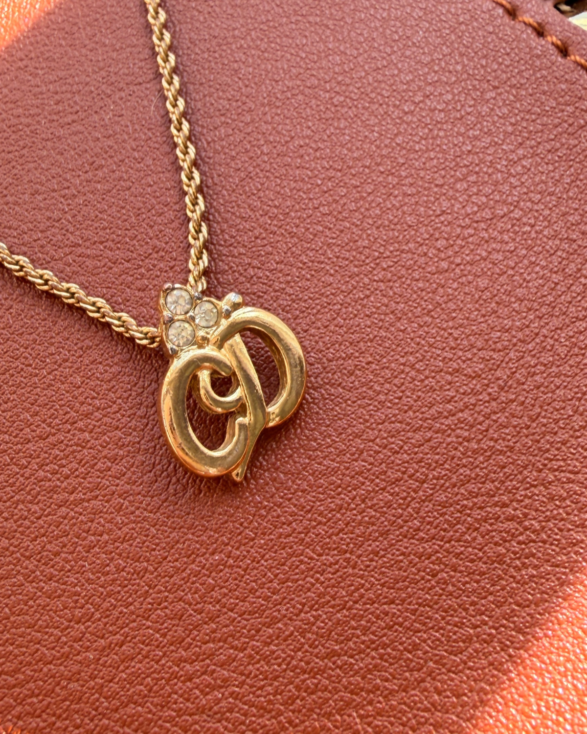 Authentic Dior Pendant- Necklace
