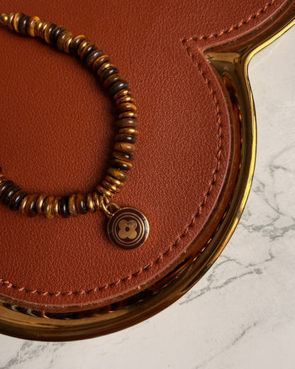 Authentic Louis Vuitton Nude Pendant - Reworked Stones Bracelet