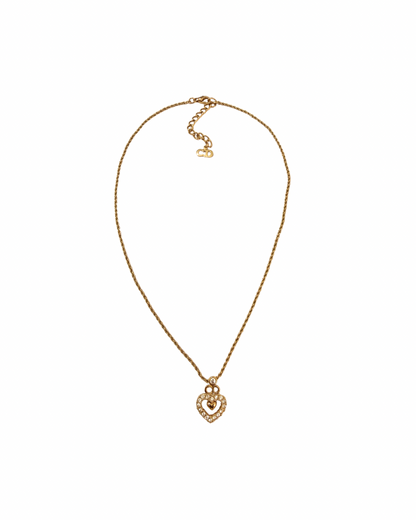 Authentic Dior Mini Cd - Reworked Necklace