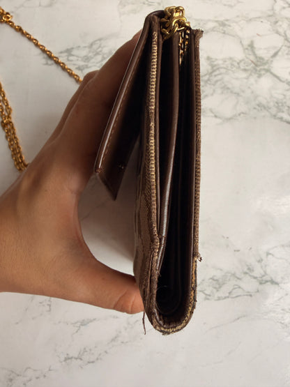 Authentic Preowned Gucci Wallet Repurposed Waist Belt