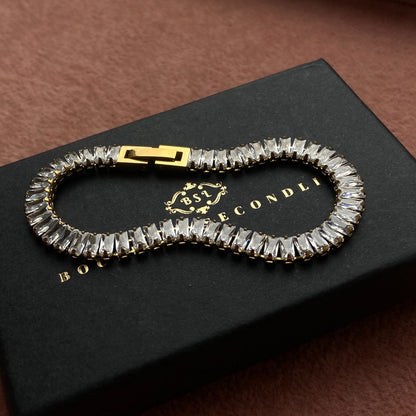 BSL - Shiny Square Classic Bracelet