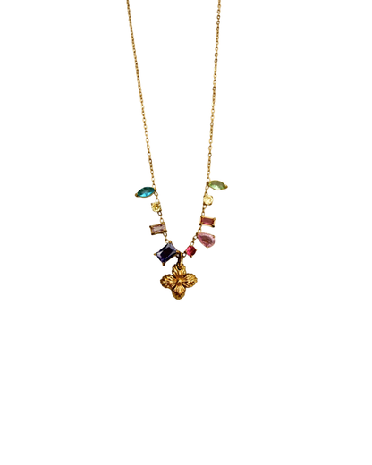 Authentic Louis Vuitton Blooming Pendant Reworked Necklac
