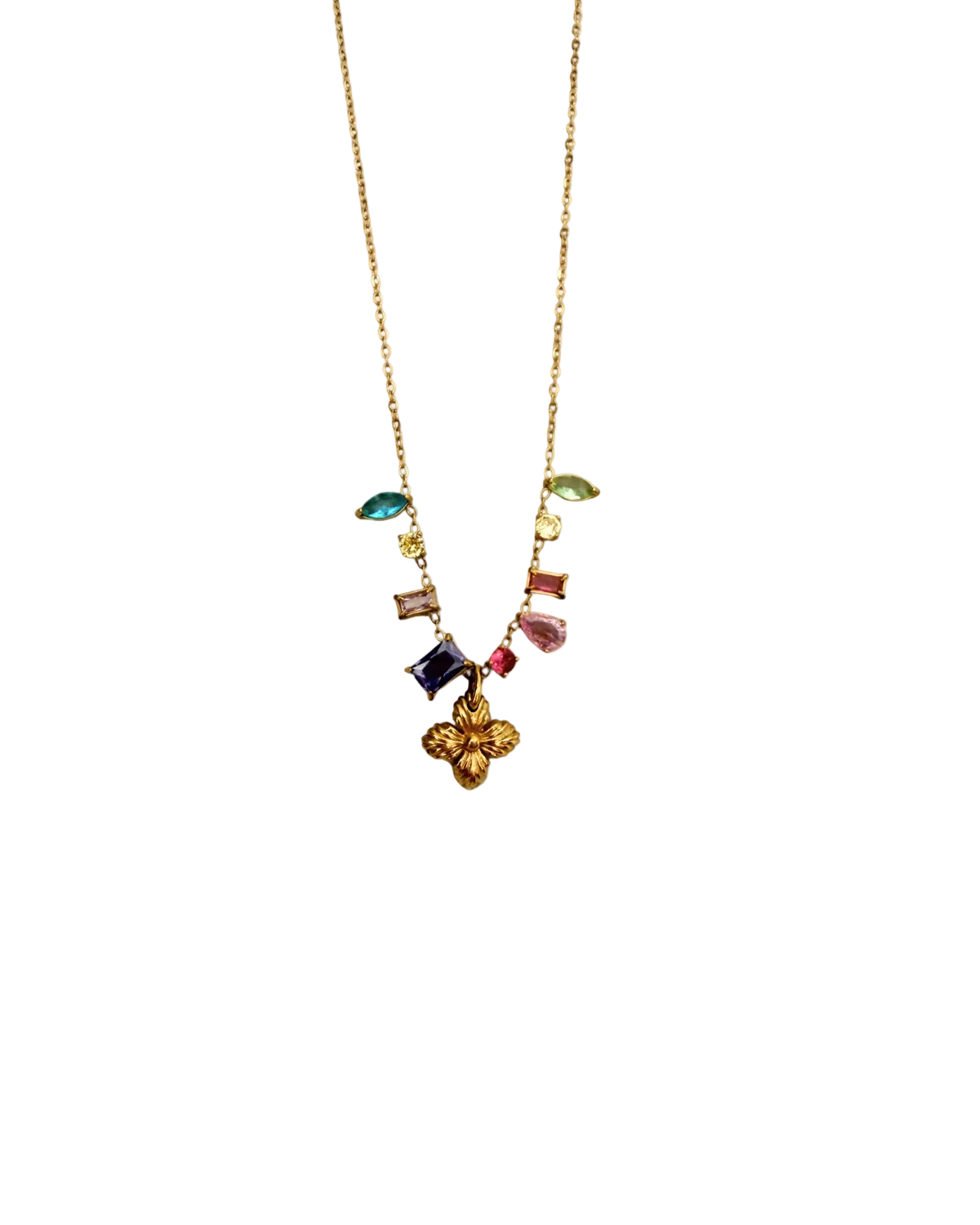 Authentic Louis Vuitton Blooming Pendant Reworked Necklac
