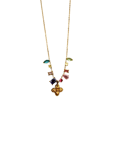 Authentic Louis Vuitton Blooming Pendant Reworked Necklac
