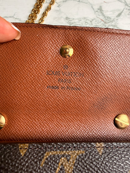 Authentic Preowned Louis Vuitton Wallet Repurposed Mini Belt