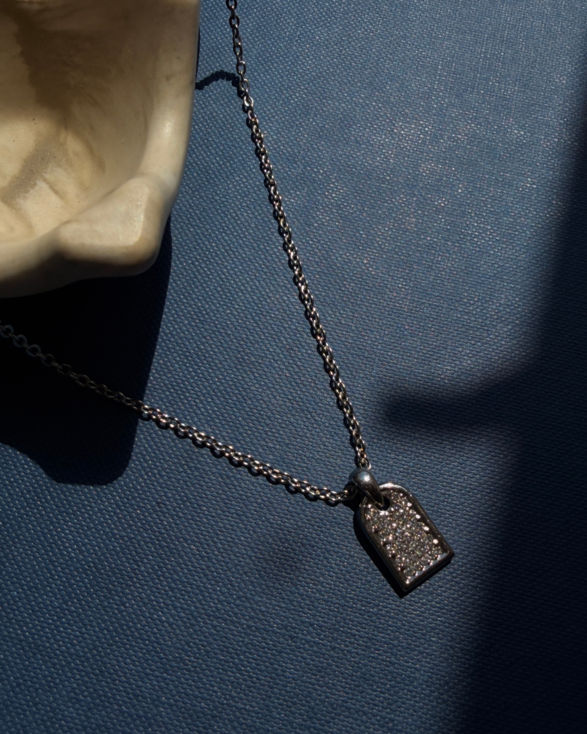 Authentic Louis Vuitton Nanogram luggage tag Pendant - Reworked Rose Gold