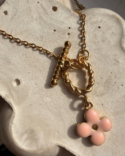 Authentic Louis Vuitton Sweet Clover Pendant - Reworked Necklace