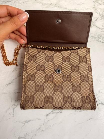 Authentic Preowned Gucci Wallet Repurposed Waist Belt