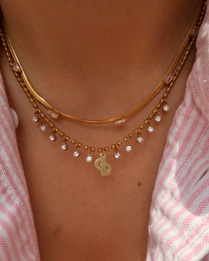 Authentic Dior Mini Pendant- Reworked Necklace