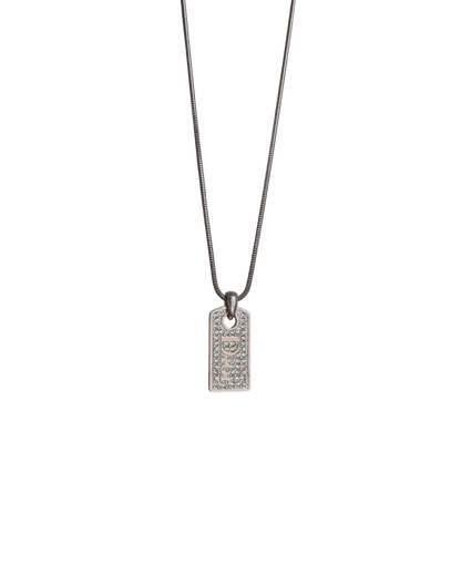 Authentic Dior Oblique Tag - Reworked Necklace