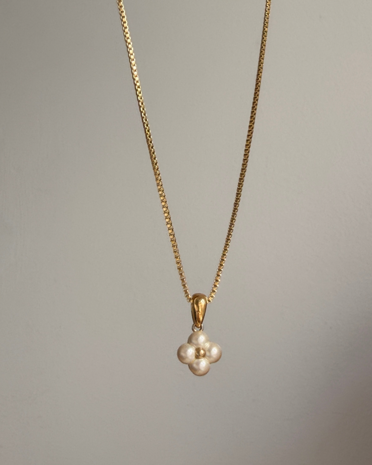 Authentic Louis Vuitton Floragram Pendant- Reworked Necklace