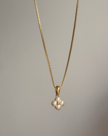 Authentic Louis Vuitton Floragram Pendant- Reworked Necklace