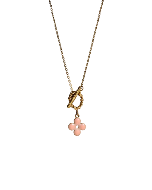 Authentic Louis Vuitton Sweet Clover Pendant - Reworked Necklace