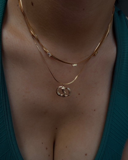 Authentic Christian Dior Vintage Pendant- Necklace