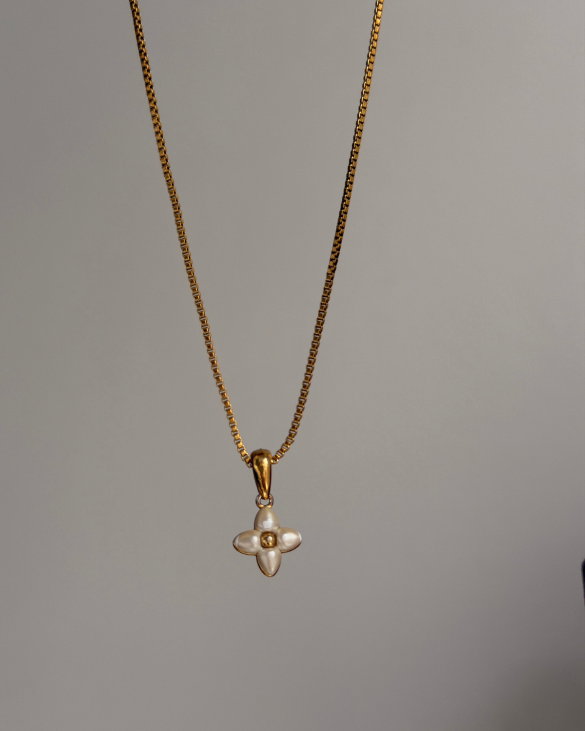 Authentic Louis Vuitton Floragram Pendant- Reworked Necklace