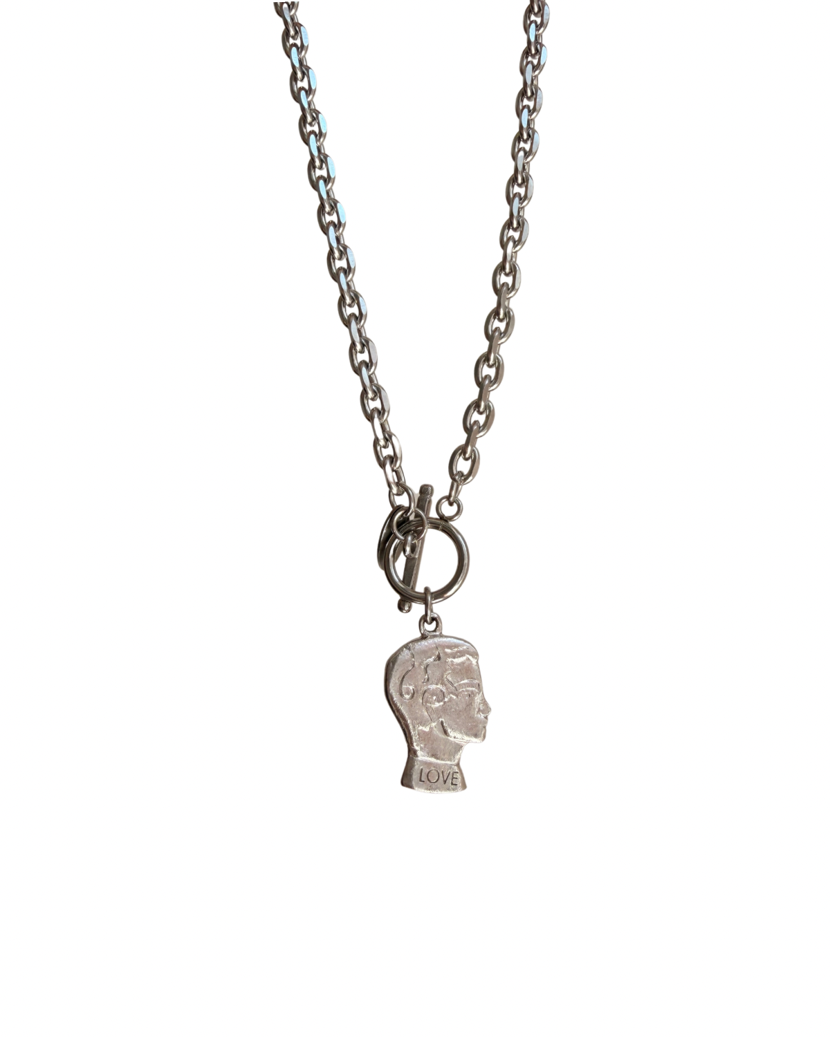 Authentic Dior Head Love - Reworked Necklace