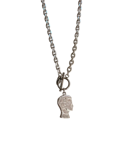 Authentic Dior Head Love - Reworked Necklace