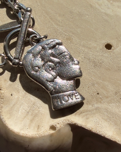 Authentic Dior Head Love - Reworked Necklace