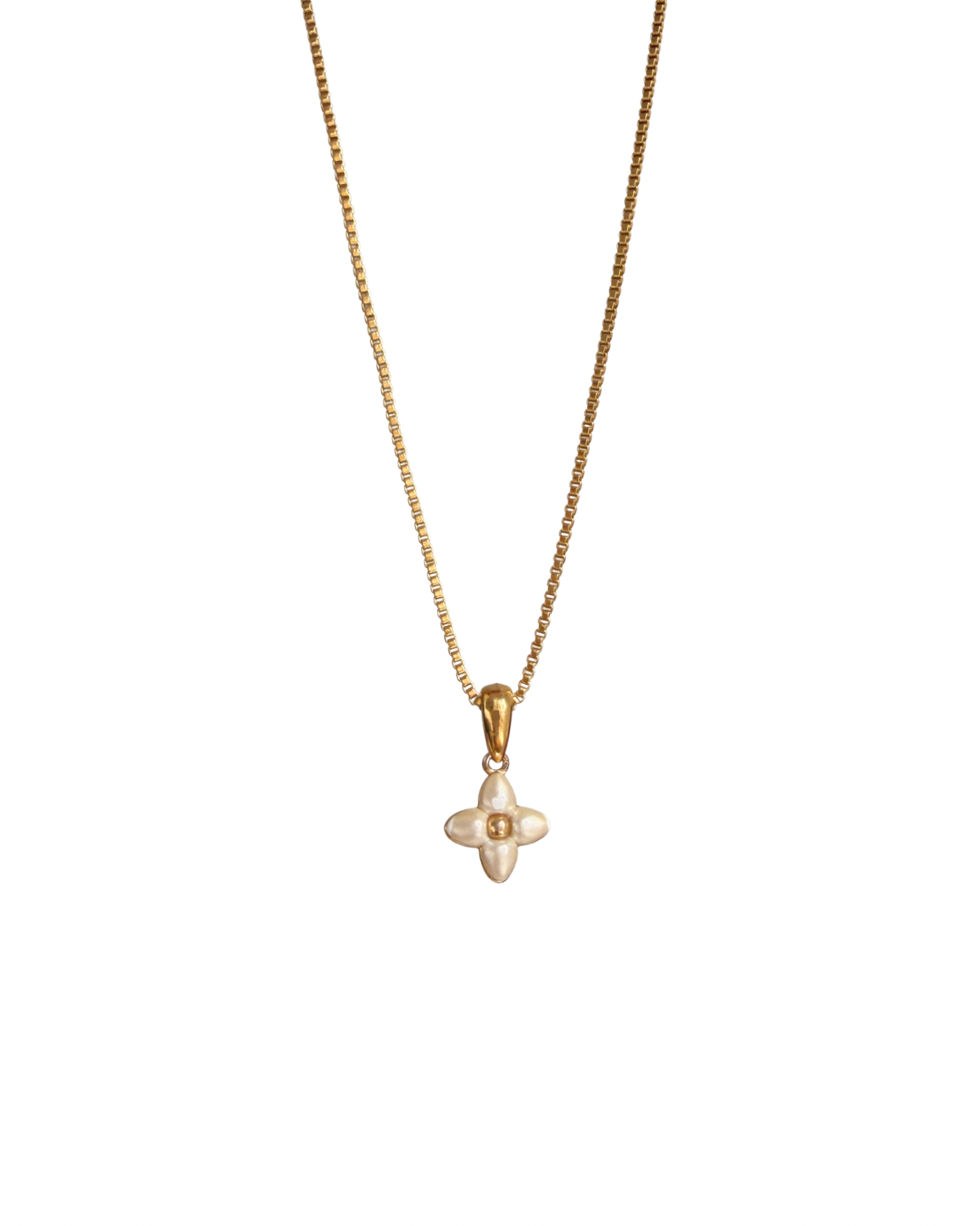 Authentic Louis Vuitton Floragram Pendant- Reworked Necklace