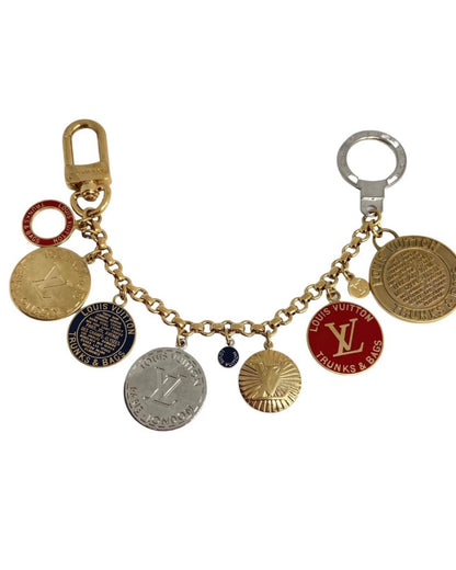 Authentic Louis Vuitton Silver Round Pendant- Reworked Necklace