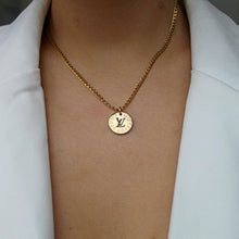Load image into Gallery viewer, Authentic Louis Vuitton Looping Logo Charm - Necklace