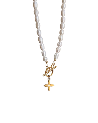 Authentic Louis Vuitton Pendant Pastilles- Pearls Necklace